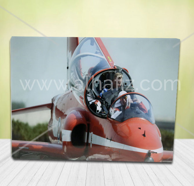 Airplane Personalized Acrylic Frame  